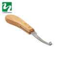 Professional stainless steel cattle hoof knife for horse sheep cow set